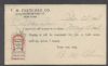NY. New York New York  Ad: Electrical United States and Worldwide Postal History
