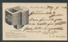 MA. Franklin Massachusetts  Ad: Textiles United States and Worldwide Postal History