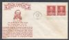GA. Jefferson Georgia  1940 Famous Amer United States and Worldwide Postal History