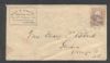 NY. New York New York Ad: Alcohol United States and Worldwide Postal History
