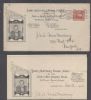 NY. Albany New York  Ad: Bookseller United States and Worldwide Postal History