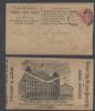 NY. New York New York  Ad: Textiles United States and Worldwide Postal History