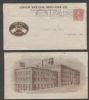 MA. Boston Essex Street Station Massachusetts  Ad: Locks United States and Worldwide Postal History