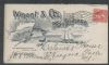 NY. New York New York  Ad: Fish United States and Worldwide Postal History