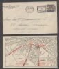 MA. Boston New York  Ad: Map United States and Worldwide Postal History