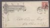 NY. New York New York  Ad: Realtor United States and Worldwide Postal History
