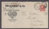NY. New York New York  Ad: Clothing United States and Worldwide Postal History