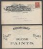 NY. New York New York  Ad: Paint United States and Worldwide Postal History