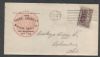 NY. New York New York  Ad: Insurance United States and Worldwide Postal History