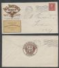 NY. New York Hudson Term Sta New York  Ad: Footwear United States and Worldwide Postal History