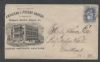 NY. New York New York  Ad: Ad Agency United States and Worldwide Postal History