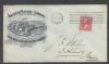 NY. New York New York  Ad: Clothing United States and Worldwide Postal History