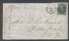 NY. New York New York  Ad: Glass United States and Worldwide Postal History