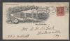 NY. New York New York  Ad: Footwear United States and Worldwide Postal History