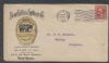 NY. New York Times Sq. Sta New York  Ad: Bear United States and Worldwide Postal History