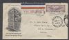 CA. Los Angeles Air Mail New York  Ad: Musical United States and Worldwide Postal History