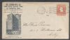 NY. New York Sta E New York  Ad: Plumbing United States and Worldwide Postal History