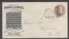 NY. New York New York  Ad: Furniture United States and Worldwide Postal History