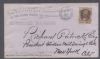 NY. New York New York  Ad: Insurance United States and Worldwide Postal History