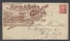 MA, Leverett New York  Ad: Manufacturing United States and Worldwide Postal History
