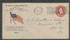 NY. Brooklyn Station A New York  Ad: Flags United States and Worldwide Postal History