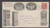 NY. New York New York  Ad: Footwear United States and Worldwide Postal History
