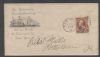 NY. New York New York  Ad: Watercraft United States and Worldwide Postal History