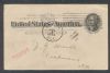 AL. Camden Alabama  Pmk: Missent United States and Worldwide Postal History