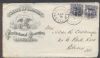 IL. Springfield Illinois  Ad: Govt - State United States and Worldwide Postal History