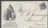 NY. New York New York  Ad: Insurance United States and Worldwide Postal History