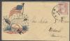 ME. Augusta Maine Civil War Pat Used United States and Worldwide Postal History