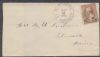 ME. Foxcroft Maine  Pmk: Postmaster United States and Worldwide Postal History