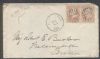 CA. Santa Cruz California  Pmk: Fancy United States and Worldwide Postal History