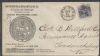 NY. New York New York  Ad: Insurance United States and Worldwide Postal History