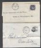 ME. Deer Isle Maine Turned Cover United States and Worldwide Postal History