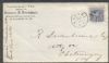 NY. Malone New York  Ad: Attorney United States and Worldwide Postal History