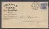 MA. Boston Massachusetts  Ad: Safes United States and Worldwide Postal History