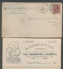 ME. Augusta Maine  Ad: Newspaper United States and Worldwide Postal History