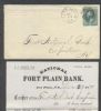 NY. Fort Plain New York  Ad: Banking United States and Worldwide Postal History