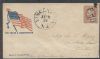 NJ. Vincentown New Jersey Civil War Pat Used United States and Worldwide Postal History