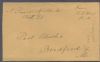 ME. North Parsonfield Maine  Free Franks United States and Worldwide Postal History