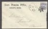 ME. Augusta Maine  Ad: Govt - State United States and Worldwide Postal History