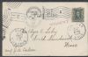MA. Sandwich Massachusetts  Pmk: Missent United States and Worldwide Postal History