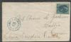 CT. Farms Village Connecticut  Pmk: Colored United States and Worldwide Postal History