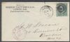 MA. Lawrence Massachusetts  Ad: Railroad United States and Worldwide Postal History