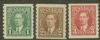 Scott #238-240 Canada Coils United States and Worldwide Stamps