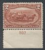 Scott #286 United States Plate Number Single United States and Worldwide Stamps