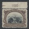 Scott #298 United States Plate Number Single United States and Worldwide Stamps