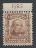 Scott #307 United States Plate Number Single United States and Worldwide Stamps
