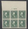 Scott #408 United States Plate Block United States and Worldwide Stamps